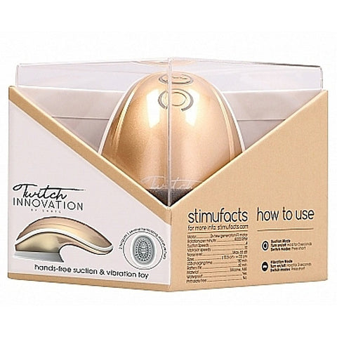 Twitch 1 Hands-Free Suction & Vibration by Shots Toys - Clit Ticklers and Pulsators