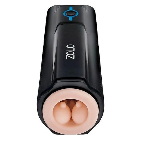 Zolo Pleasure Blaster - Powerful Vibrating & Thrusting Male Toy - Realistic Butts And Vaginas