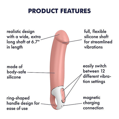 Professional-Grade Vibes Master by Satisfyer - Waterproof Vibrators