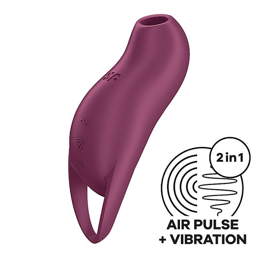 Satisfyer Pocket Pro 1 Multi Functions Silicone Clitoral Massager - Clit Ticklers and Pulsators