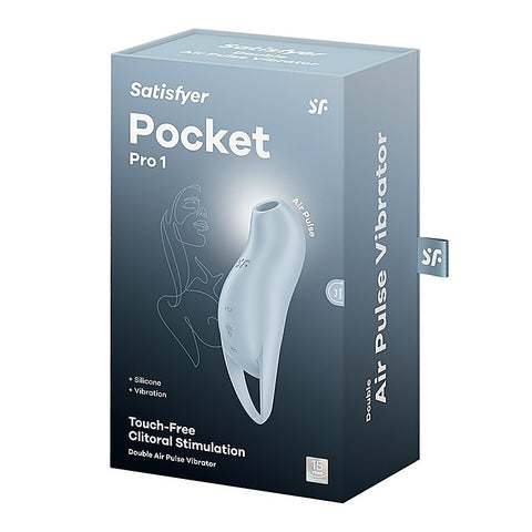 Pocket Pro 1 Multi Functions Silicone Clitoral Massager - Clit Ticklers and Pulsators