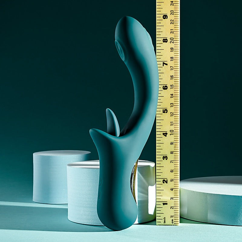 Pleasure Harmony Multi Functions Rabbit Vibrator by Evolved - Clit Ticklers and Pulsators