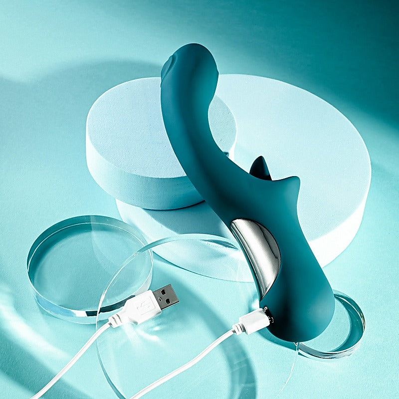 Pleasure Harmony Multi Functions Rabbit Vibrator by Evolved - Clit Ticklers and Pulsators
