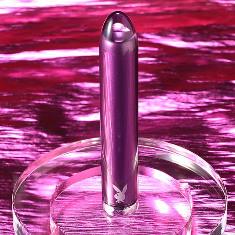 Playboy Pleasure Amethyst Waterproof Mini Vibrator - Waterproof Vibrators