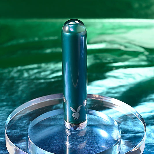 Playboy Pleasure Emerald Bullet Vibrator - Waterproof Vibrators