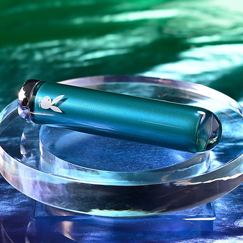Playboy Pleasure Emerald Bullet Vibrator by Evolved - Waterproof Vibrators