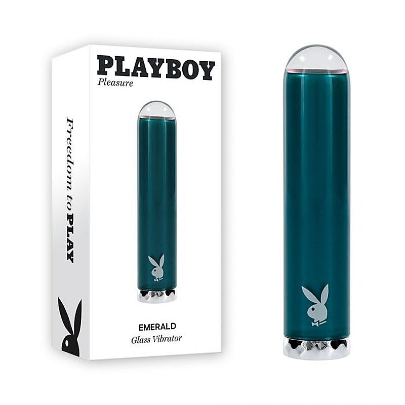 Playboy Pleasure Emerald Bullet Vibrator by Evolved - Waterproof Vibrators