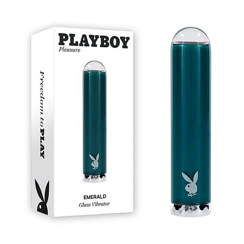 Playboy Pleasure Emerald Bullet Vibrator by Evolved - Waterproof Vibrators