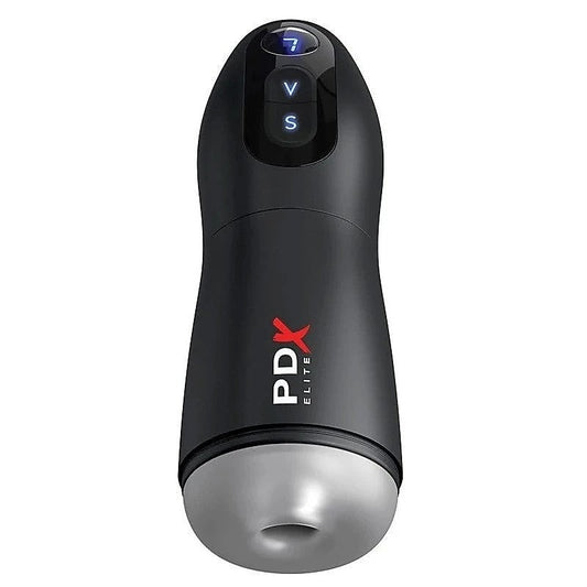 PDX Elite Suck-O-Matic Vibrating Male Masturbator - Realistic Butts And Vaginas