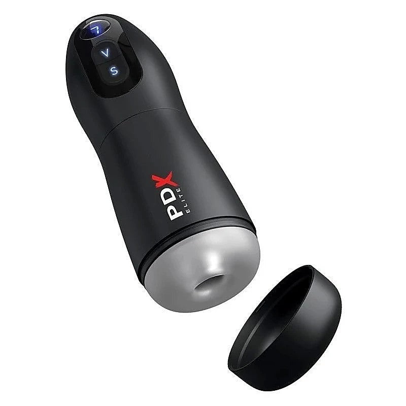 PDX Elite Suck-O-Matic Vibrating Male Masturbator - Realistic Butts And Vaginas