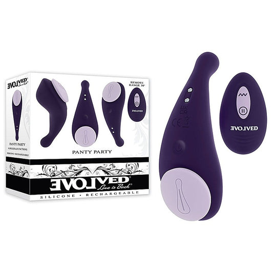 Evolved PANTY PARTY Panty Vibe with Remote - Remote Control Vibrators