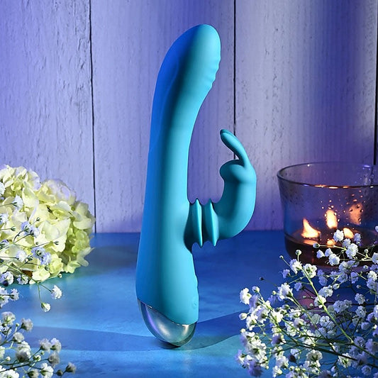 Shimmy & Shake Velvet Rabbit by Adam & Eve - Rabbit Vibrators