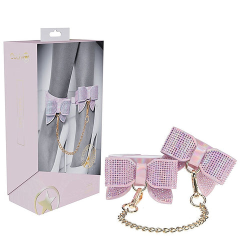 Parisian-Inspired Bondage Leg Cuffs by Shots Toys - Cuffs and Restraints