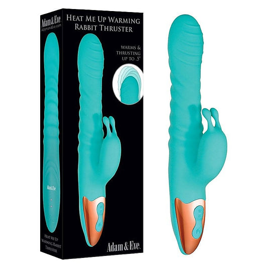 Adam & Eve Sextoys - Rechargeable Dual-Stimulating Rabbit Thruster - Rabbit Vibrators