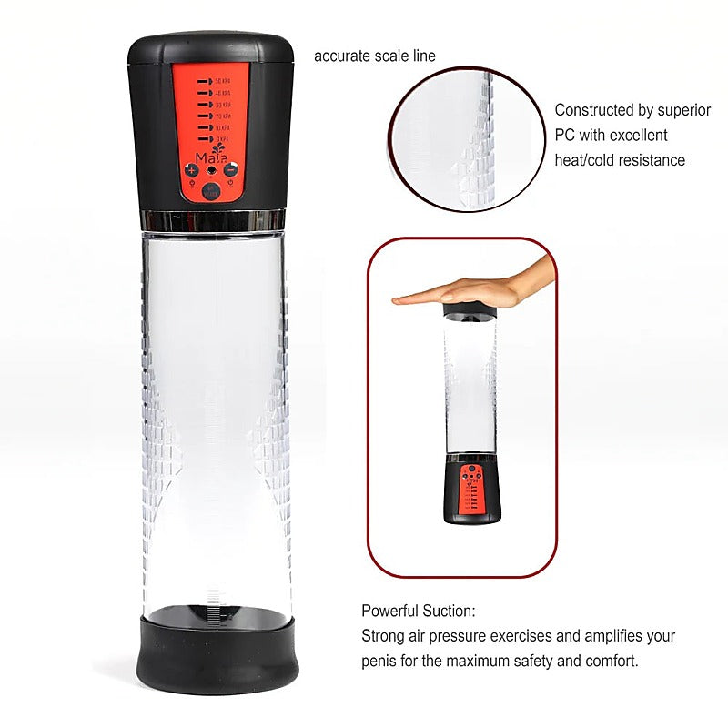Maia JACKSON Premium USB-Powered Penis Enlargement Pump - Penis Pumps And Stretchers