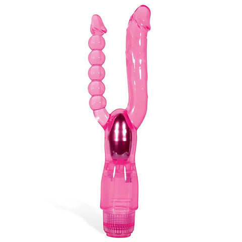 Dual Delight Vibrator by Adam & Eve Sextoys - Anal Beads and Balls