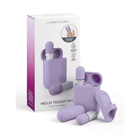 JimmyJane Hello Touch Pro Multi Functions Finger Stimulator - Finger and Tongue Vibrators
