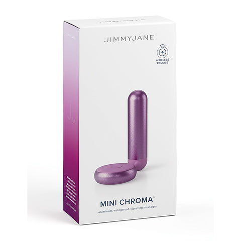 Mini Chroma Vibrating Bullet Massager by JimmyJane - Bullet Vibrators
