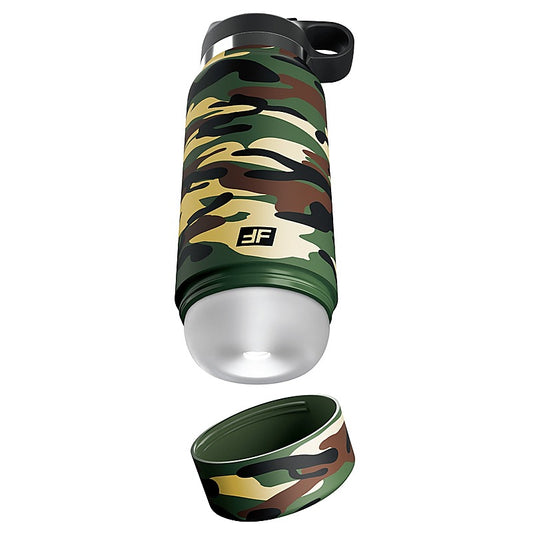 PDX Plus Fap Flask Happy Camper Mens Masturbator - Masturbators and Strokers