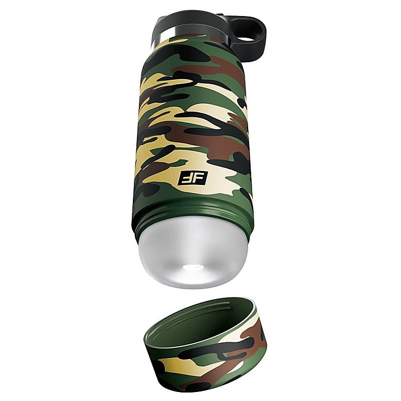 PDX Plus Fap Flask Happy Camper Mens Masturbator - Masturbators and Strokers
