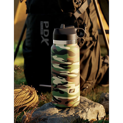 PDX Plus Fap Flask Happy Camper Mens Masturbator - Masturbators and Strokers