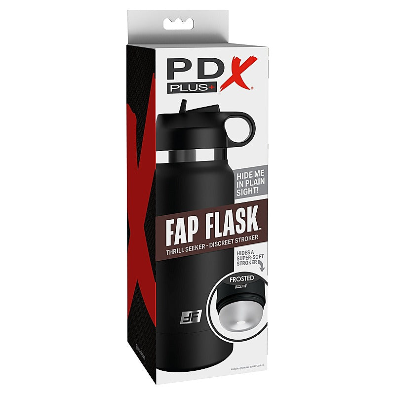 PDX Plus Fap Flask Happy Camper Mens Masturbator - Masturbators and Strokers