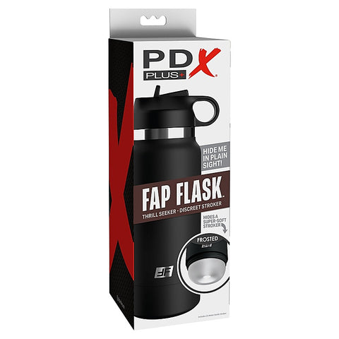 PDX Plus Fap Flask Happy Camper Mens Masturbator - Masturbators and Strokers