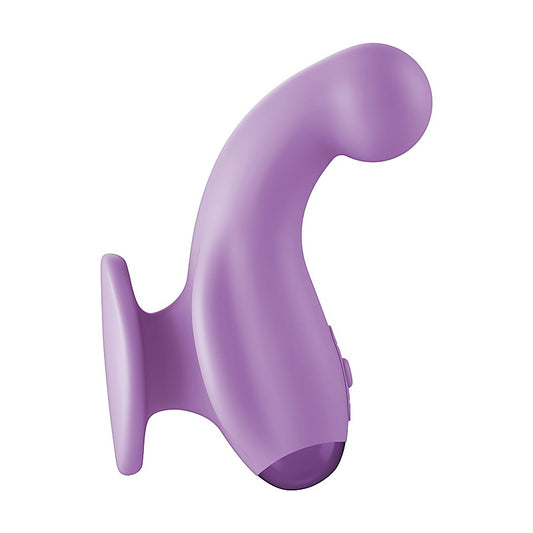 JimmyJane Curved Gripp Multi Functions Finger Vibrator - Finger and Tongue Vibrators