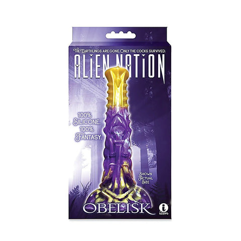 Alien Nation Obelisk Fantasy Dildo by Icon Brands - Realistic Dildos