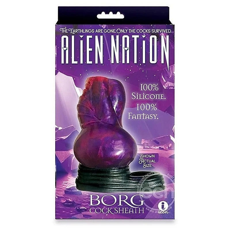 Alien Nation Borg Fantasy Penis Sheath by Icon Brands - Penis Sleeves and Extenders