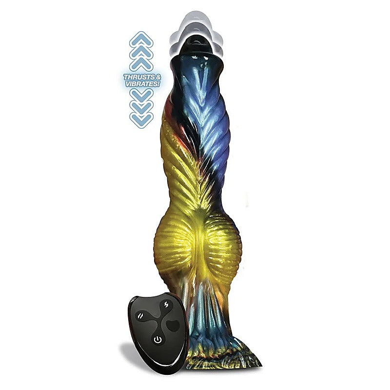 Alien Nation Phoenix Silicone Vibrator by Icon Brands - Harness Dildos