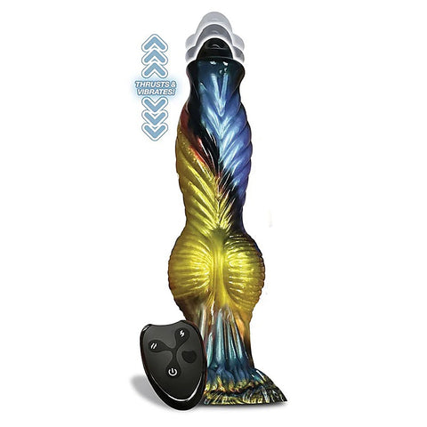 Alien Nation Phoenix Silicone Vibrator by Icon Brands - Harness Dildos