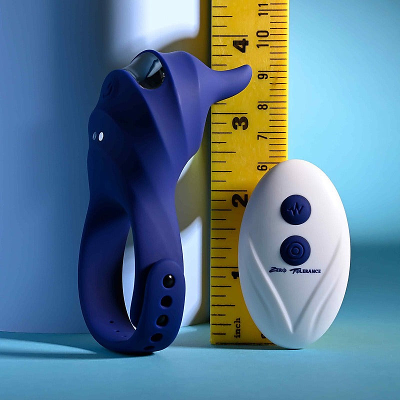 Zero Tolerance Adjustable Fun Remote Control Cock Ring - Cock Rings