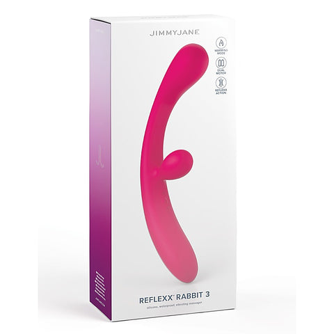 JimmyJane Reflexx Rabbit 3 G-Spot Vibrator - Rabbit Vibrators