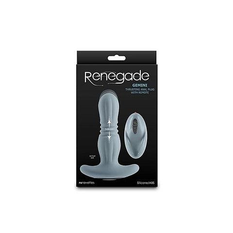 Renegade Gemini Vibrating Butt Plug by NS Novelties - Butt Plugs