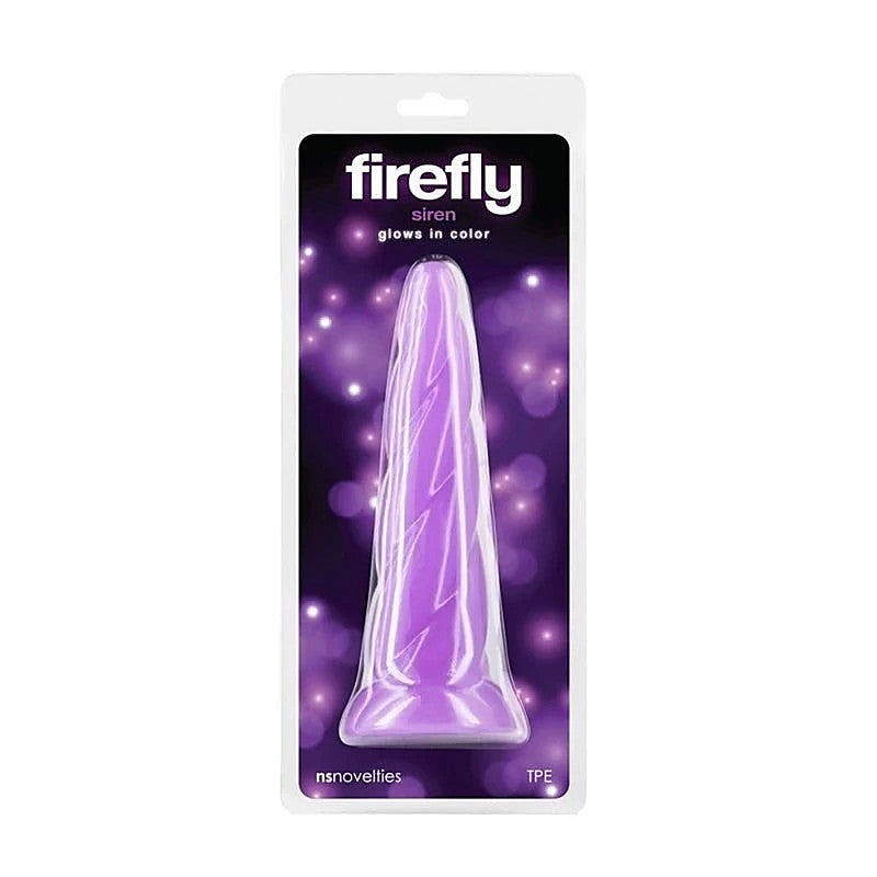 Firefly Siren Glow In Dark 19cm Anal Dildo by NS Novelties - Anal Dildos