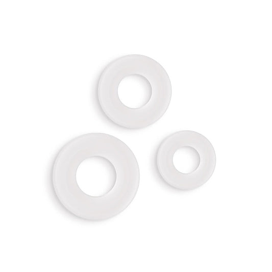 Firefly 3pc Bubble Mens Cock Rings Set