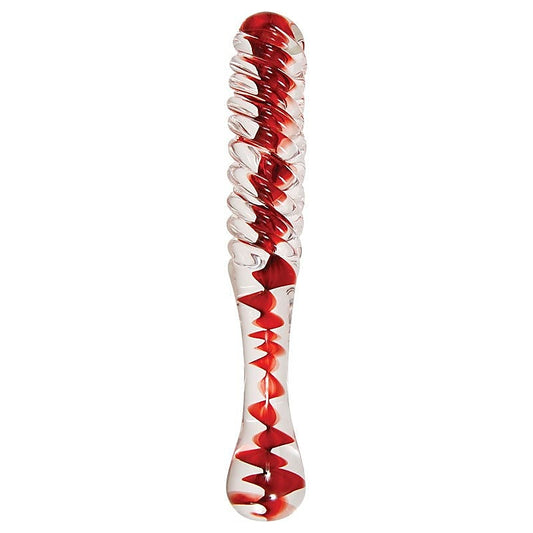 Sweetheart Swirl by Adam & Eve - Glass Sex Toys