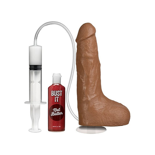 Doc Johnson Bust It 8.5 Inch Squirting Realistic Cock Flesh - Realistic Dildos