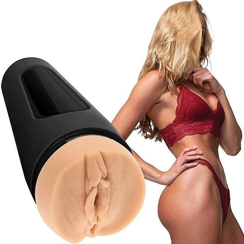 Leo of Leolulu UltraSkyn Pocket Pussy by Doc Johnson - Masturbators and Strokers