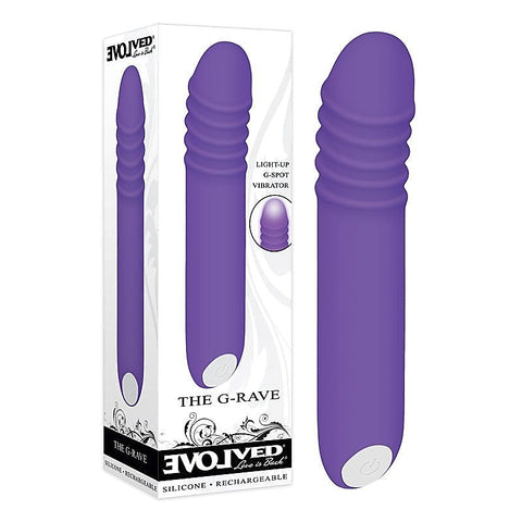 G-Rave G spot Vibrating Massager by Evolved - G-Spot Vibrators