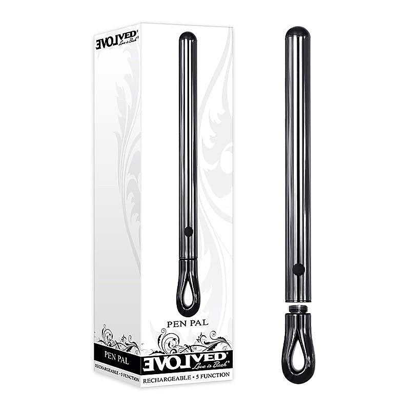 Pen Pal Rechargeable Metal Bullet by Evolved - Bullet Vibrators