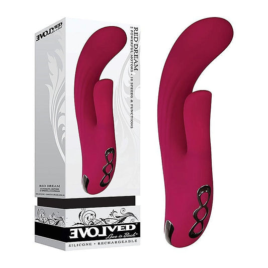 Evolved Red Dream - Personalized Pleasure Experience - Rabbit Vibrators