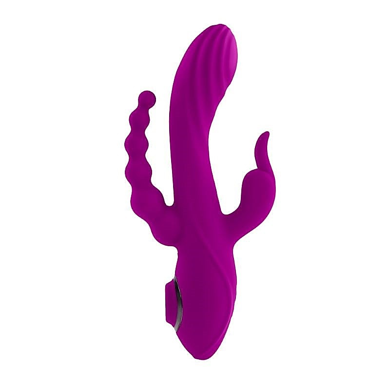 Premium Quality Fourgasm Silicone Vibrator by Evolved - Rabbit Vibrators