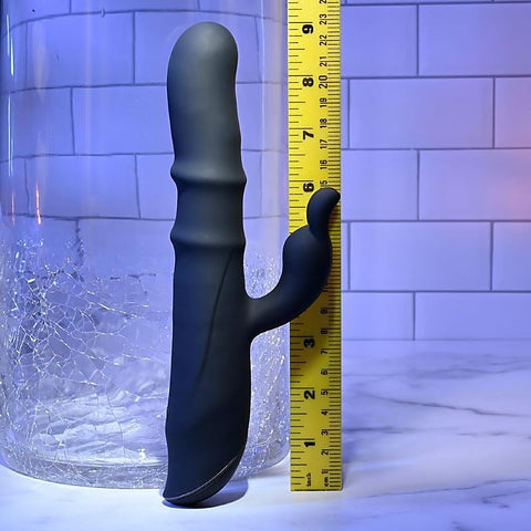 Premium Ringmaster - Black Edition by Evolved - Rabbit Vibrators