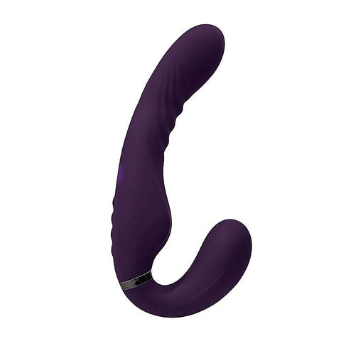 Share The Love Inflatable Vibrating Strap-On by Evolved - Strap On Sextoys