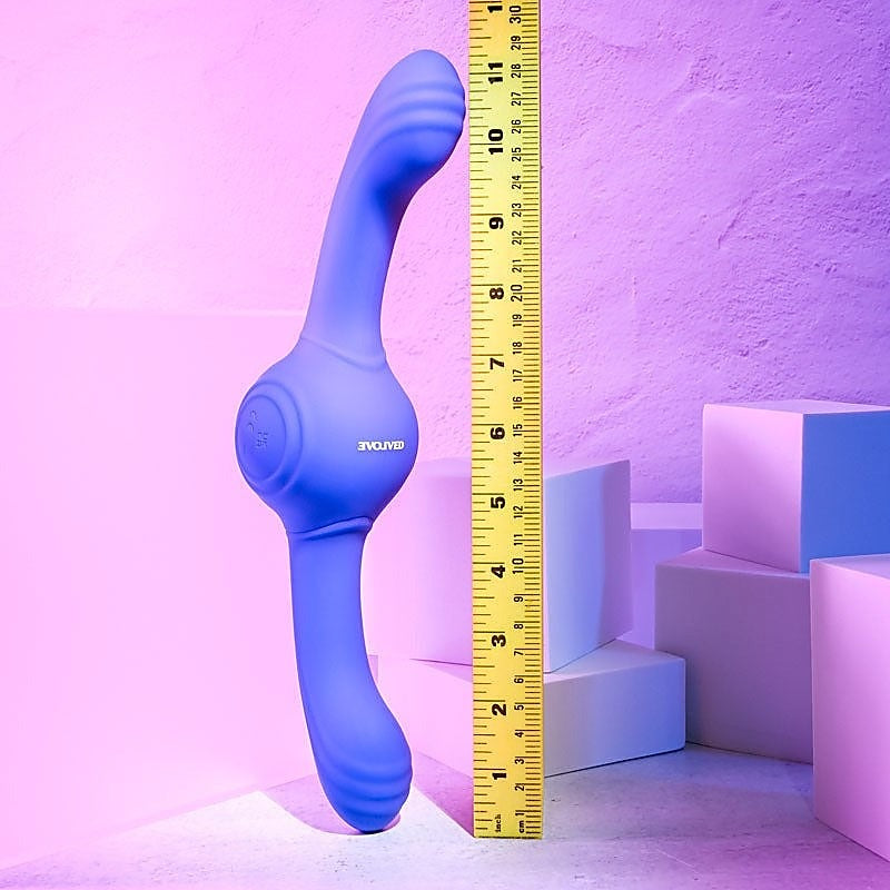 Gyro Vibe Rechargeable Silicone Vibe by Evolved - G-Spot Vibrators