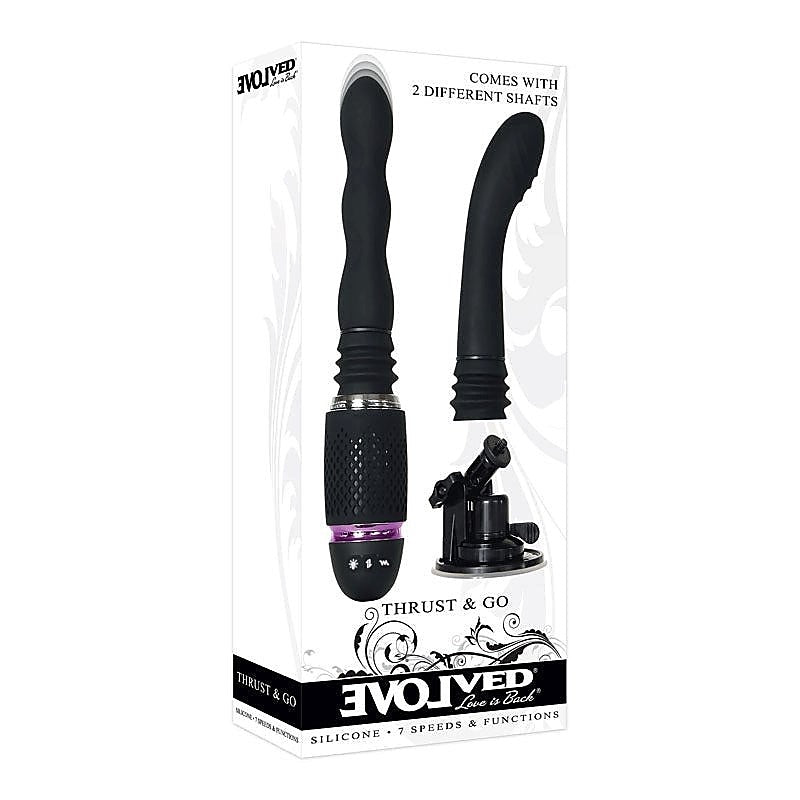 Professional-Grade Thrust & Go by Evolved - G-Spot Vibrators