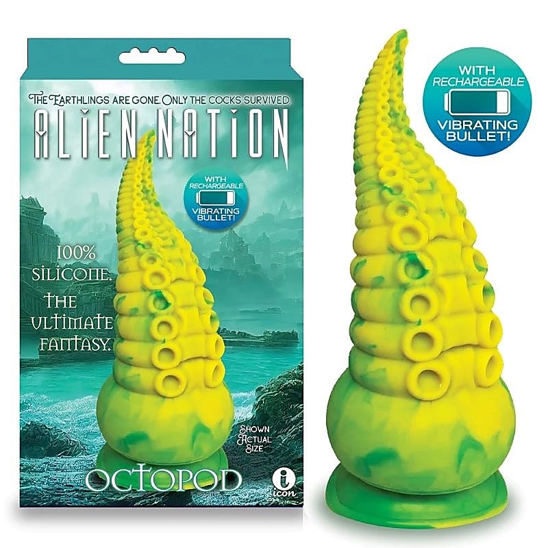 Alien Nation Octopod by Icon Brands - Vibrating Dildos
