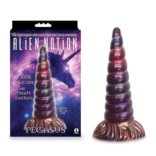 Cosmic Unicorn Delight - Alien Nation Pegasus - Non-Realistic Dildos